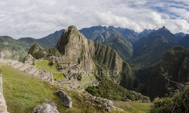 Мачу-Пикчу, Куско, Перу, Южная Америка — стоковое фото