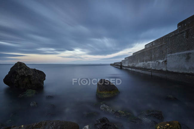 Rochas salientes do mar, Odessa, Oblast de Odeska, Ucrânia, Europa — Fotografia de Stock