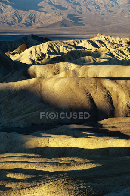 Zabriskie Point, Death Valley National Park, California, USA — Stock Photo