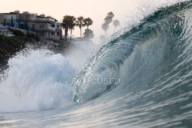 Прокатки океан хвилі, Лагуна Біч, Каліфорнія, США — стокове фото