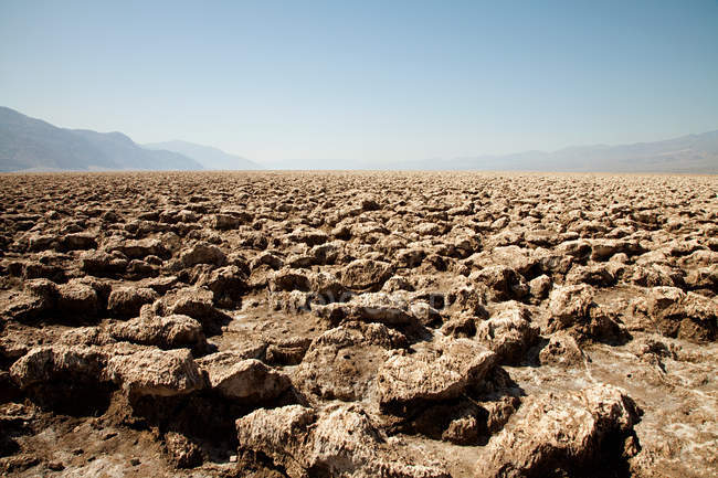 Campo da Golf del diavolo, Death Valley, Nevada, Stati Uniti — Foto stock