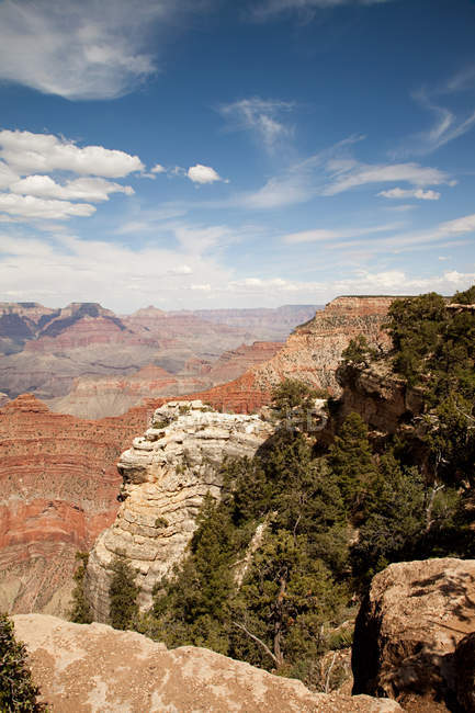 Bordure sud du Grand Canyon, Arizona, USA — Photo de stock