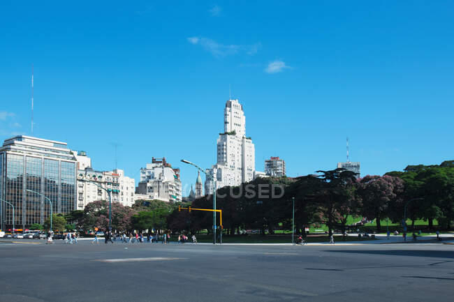 Вид на Буенос - Айрес (Аргентина) — стокове фото