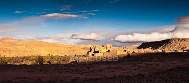 Kasbah at Tamdaght, Morocco, North Africa — Stock Photo