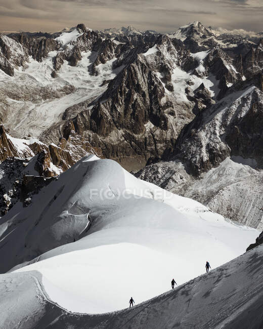Chamonix-Mont-Blanc, Rhone-Alpes, Frankreich — Stockfoto