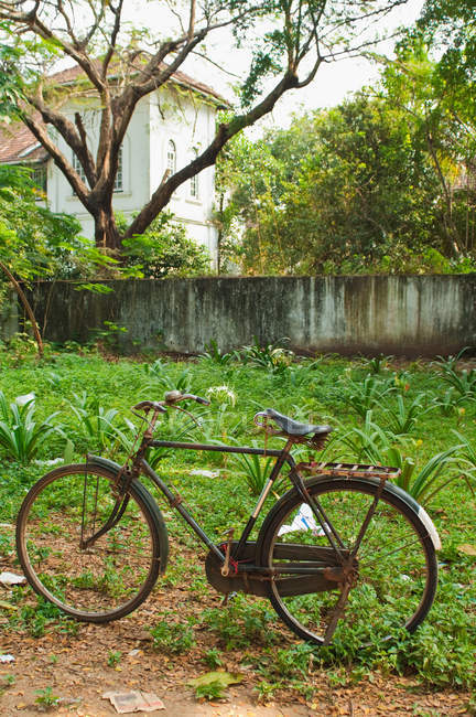 Bicicleta, Fort Cochin, Kerala - foto de stock