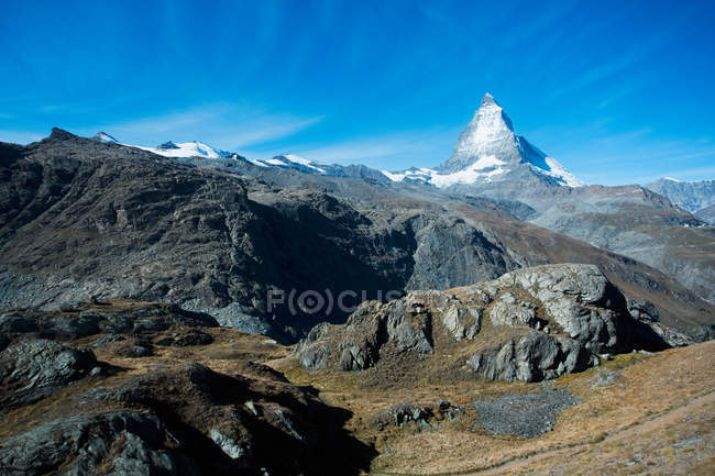 Matterhorn, Pennine Alps, Suiza - foto de stock