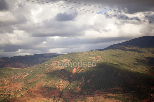 Paysages de montagne, Maroc, Afrique du Nord — Photo de stock