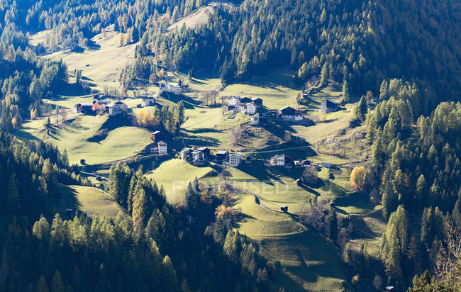 Alpine meadows, Dolomites, Cortina d 'Ampezzo, Veneto, Itália — Fotografia de Stock