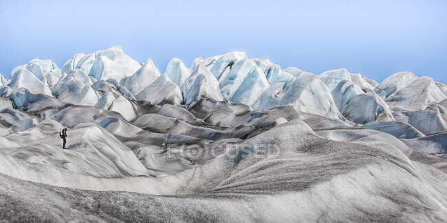 Qualerallit glacier, Narsaq, Vestgronland, Greenland — Stock Photo
