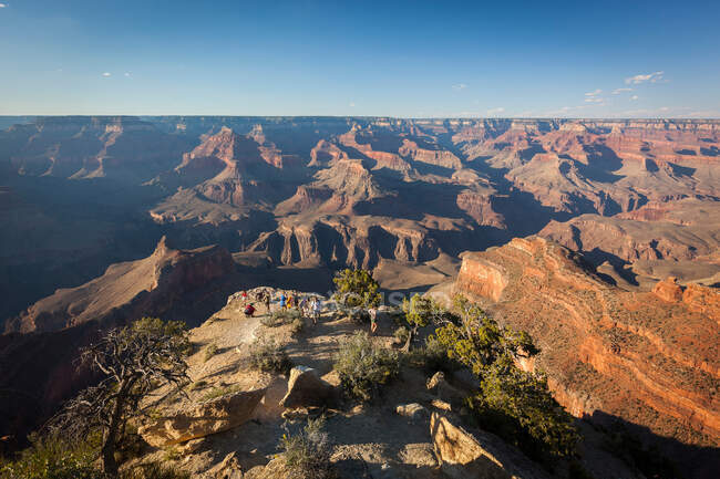 Vue aérienne du Grand Canyon — Photo de stock