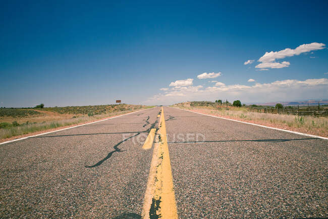 Route en Arizona, États-Unis — Photo de stock