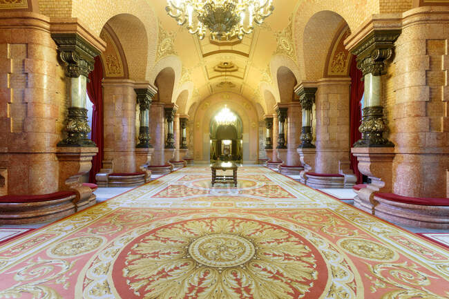 Palazzo del Parlamento della Catalogna, Parc de la Ciutadella, Barcellona, Catalogna, Spagna — Foto stock