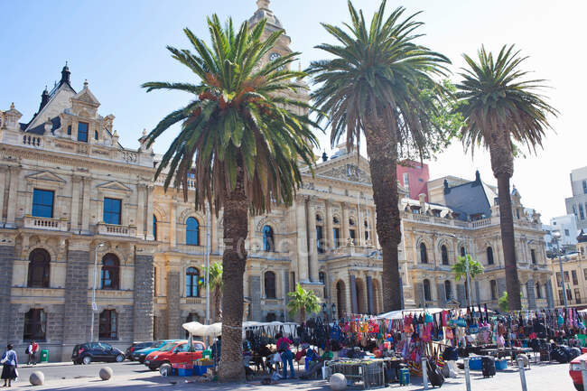 Grand Parade Building, Old City Hall, Cape Town, Western Cape, South Africa — Stock Photo