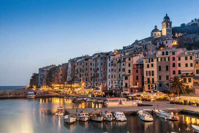 Porto Venere, Cinque Terre, Liguria, Italia - foto de stock