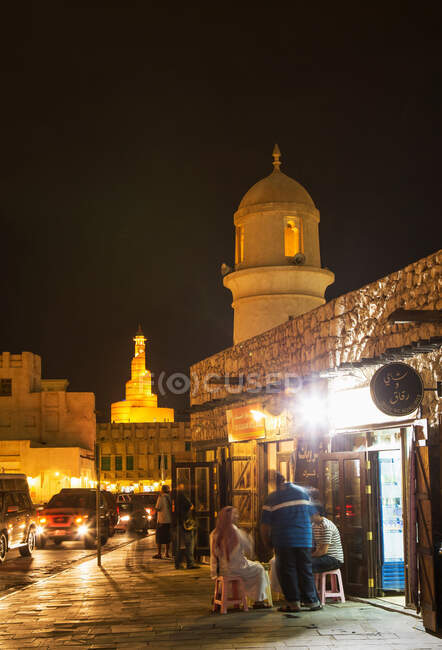 Waqif Souk, Doha, Qatar - foto de stock