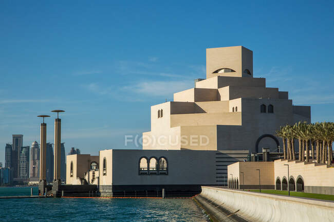 El Museo de Arte Islámico de Doha, Qatar — Stock Photo