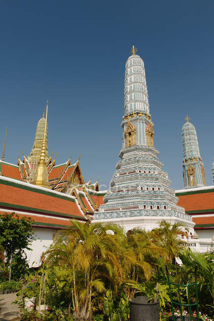 Templo del Buda Esmeralda, Bangkok, Tailandia - foto de stock