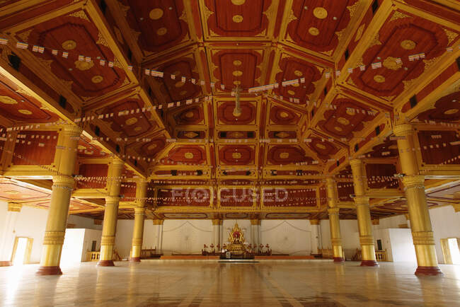 Monastero di Atumashi, tempio, Birmania — Foto stock