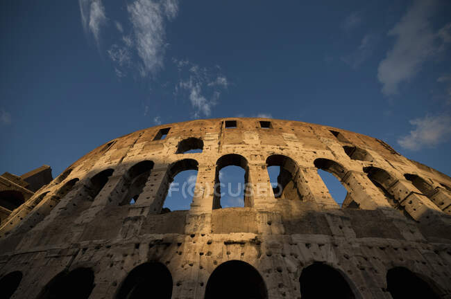 Bela vista do Coliseu, Roma, Itália — Fotografia de Stock