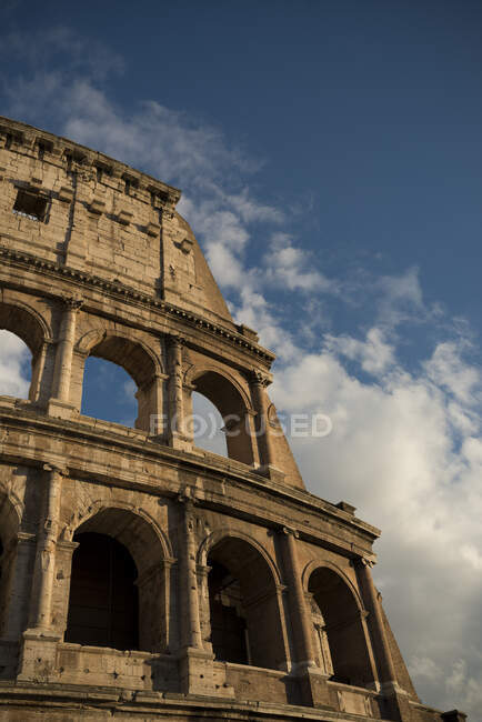 Vista do Coliseu, Roma, Itália — Fotografia de Stock