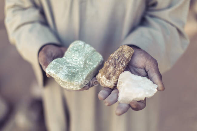 Алабастр резьба по камню, Луксор, Египет — стоковое фото