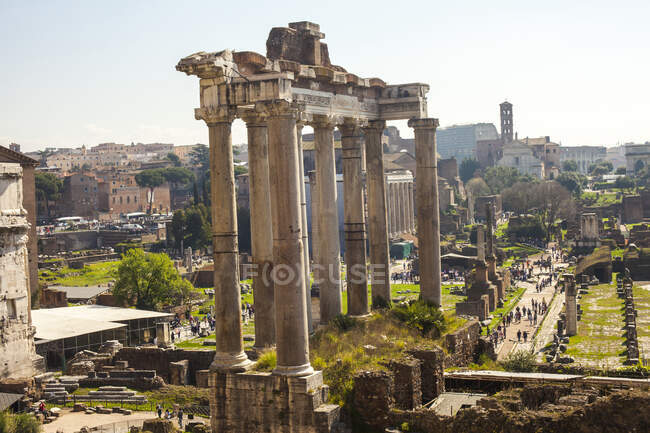 Forum romain, Rome, Italie — Photo de stock