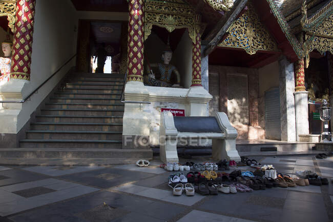 Wat phra that doi suthep, chiang mai, tailândia — Fotografia de Stock