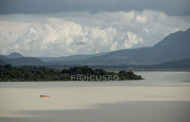 Lac Patzcuaro, Isla Janitzio, Michoacan, Mexique — Photo de stock