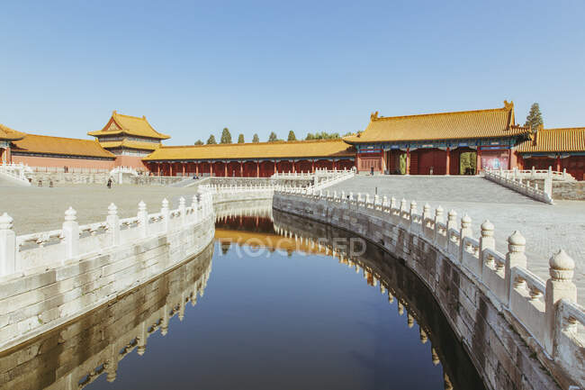 Inside the Forbidden City, Beijing, Beijing Municipality, China — Stock Photo