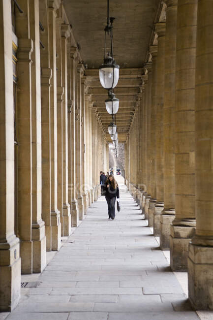 Palais-Royal, Париж, Франция — стоковое фото