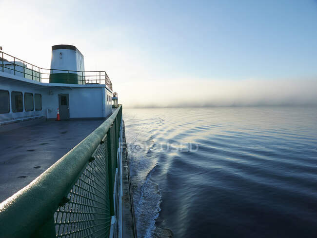 Ferry  from Anacortes to San Juan Island, Washington State, USA — Stock Photo
