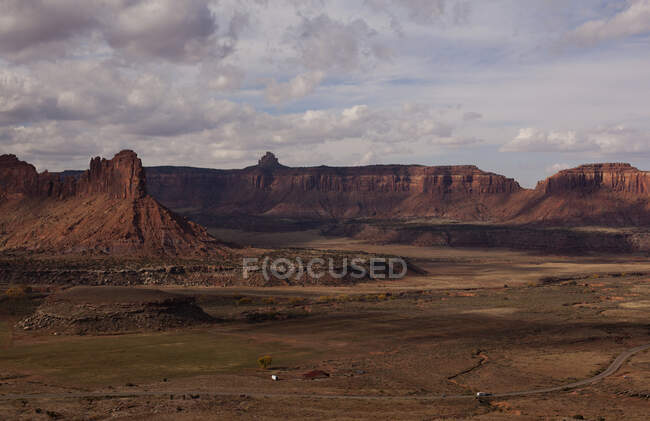 View of Indian Creek recreation area, Utah, USA — Stock Photo