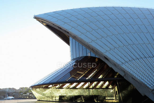 Detalhe de Sydney Opera House, Sydney Harbor, Nova Gales do Sul, Austrália — Fotografia de Stock