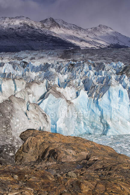 Вид на льодовик Відма, Національний парк Лос - Гласьярес, Аргентина — стокове фото