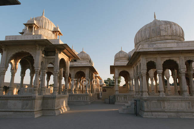 Royal cenotaph, Bikaner, Rajasthan, India — стокове фото
