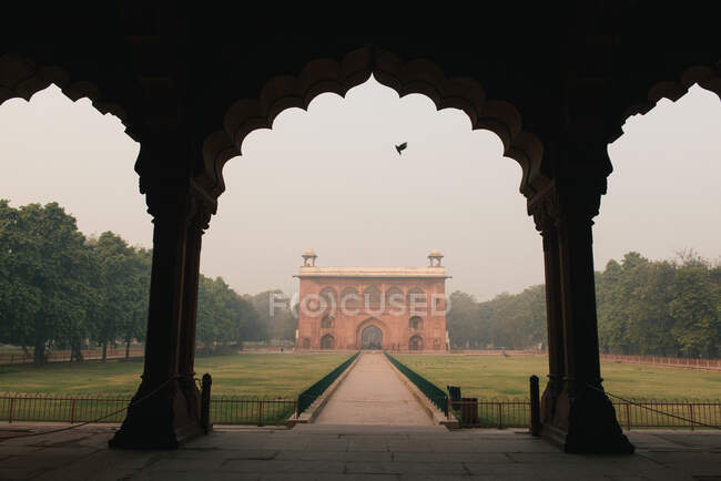 Rotes Fort, Lal Qila, Delhi, Indien — Stockfoto