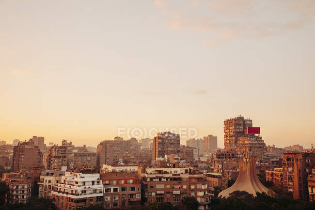 Paesaggio urbano sull'isola di Gezira, Il Cairo, Egitto — Foto stock