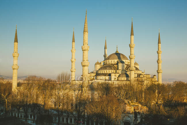 Sultan ahmed mosquée, istanbul, dinde — Photo de stock