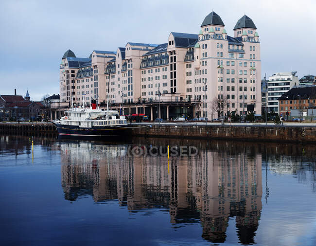 Belle vue sur Havnelageret, Oslo, Norvège — Photo de stock