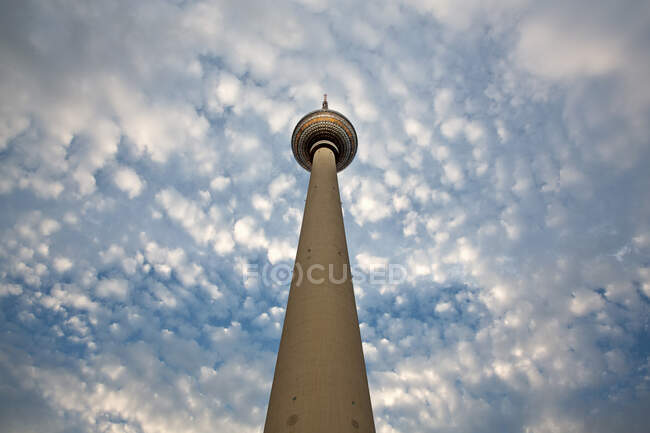 Torre de televisión de Berlín, Berlín, Alemania - foto de stock