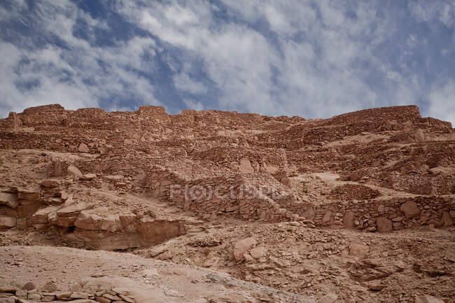 Pukara de Quitor, San Pedro de Atacama, Antofagasta, Chile — Fotografia de Stock