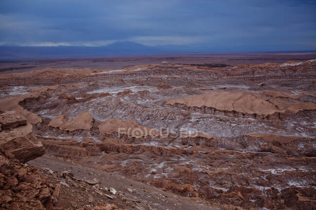Valley of the Moon, San Pedro de Atacama, Antofagasta, Chile — Stock Photo