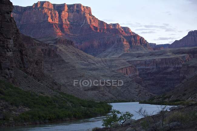 Colorado Fluss, Grand Canyon, Arizona, Vereinigte Staaten — Stockfoto