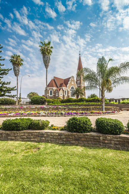Christus Kirche, Windhoek, Namíbia, Namíbia — Fotografia de Stock