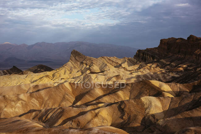 Zabriskie Point, Death Valley Nationalpark, Kalifornien, USA — Stockfoto