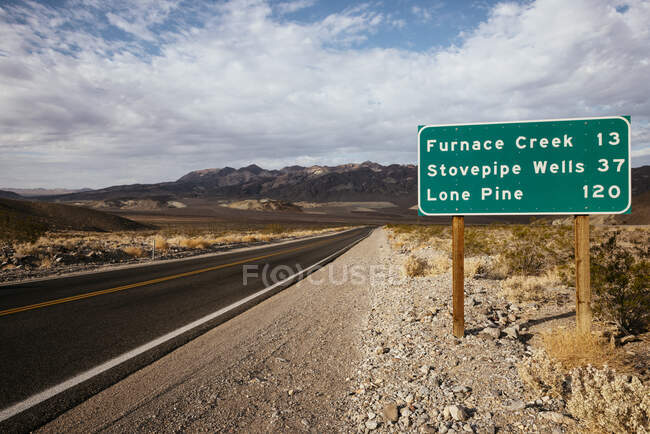 Parc national de Death Valley, Californie, États-Unis — Photo de stock