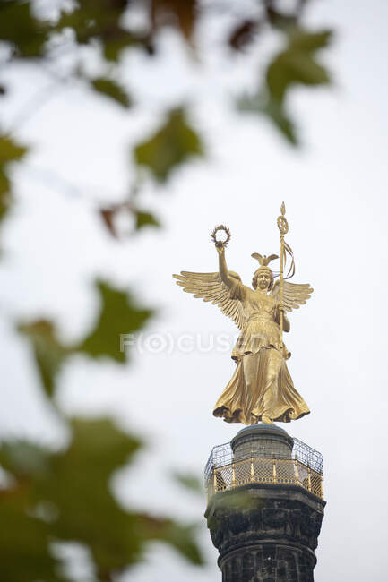 La colonne de la victoire. Tiergarten, Berlin, Allemagne — Photo de stock
