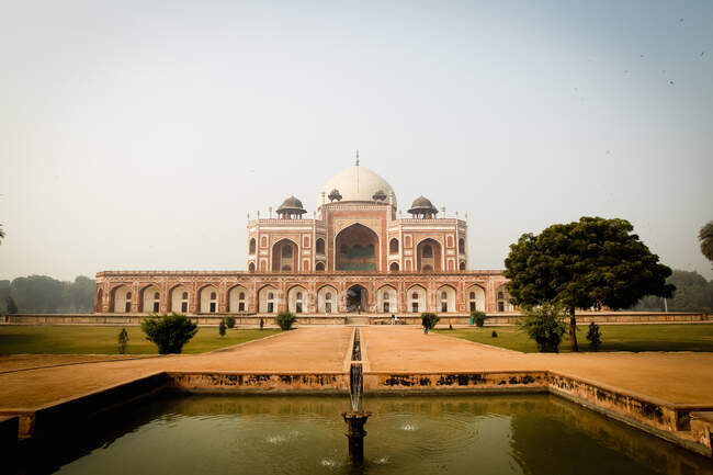 Tomba di Humayun, Delhi, India — Foto stock