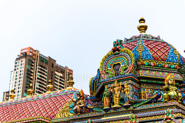 Sri Mariamman Temple, Bangkok, Tailândia — Fotografia de Stock